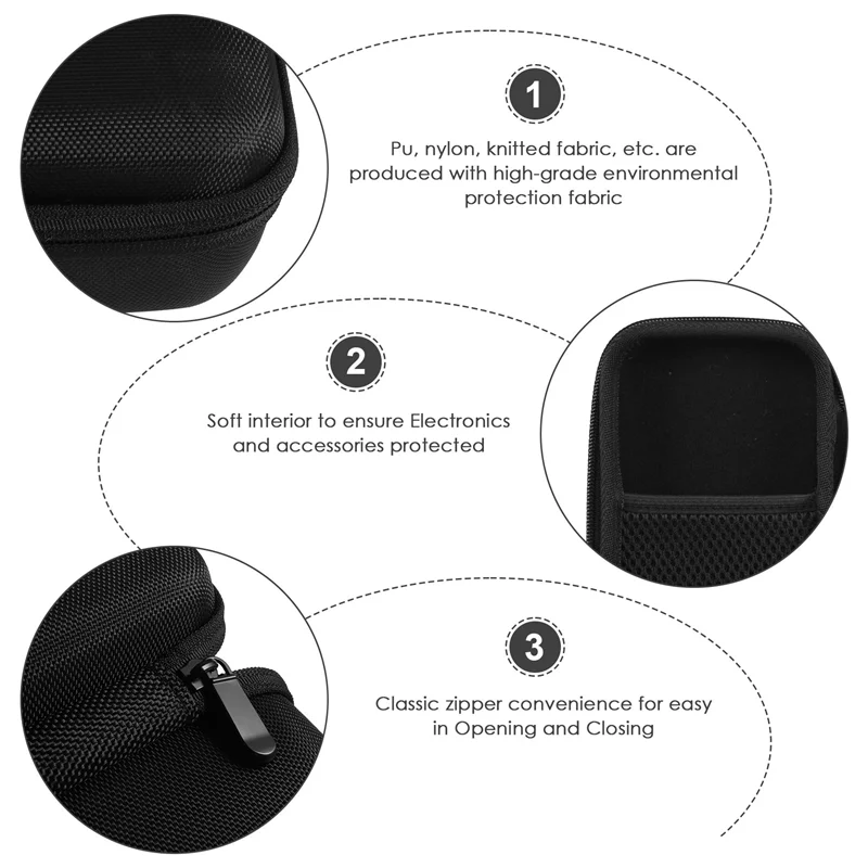 L72A-حقيبة سفر صلبة بديلة لـ KAIWEETS مقياس متعدد رقمي، TRMS 6000 عدد فولت متر حقيبة تخزين تلقائية #3