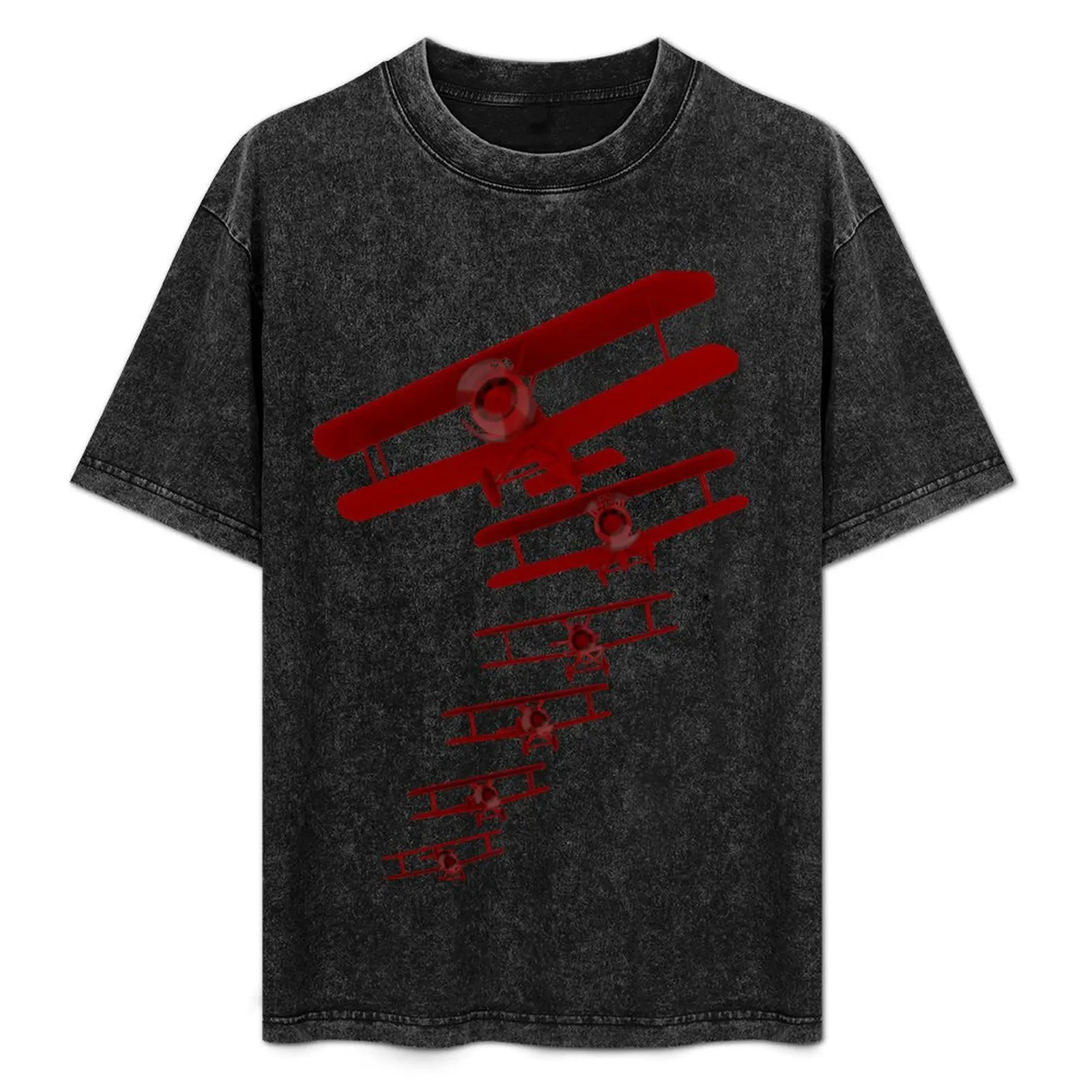 

Retro Biplane T-Shirt Gym Wear Breathable Short Sleeve Tee