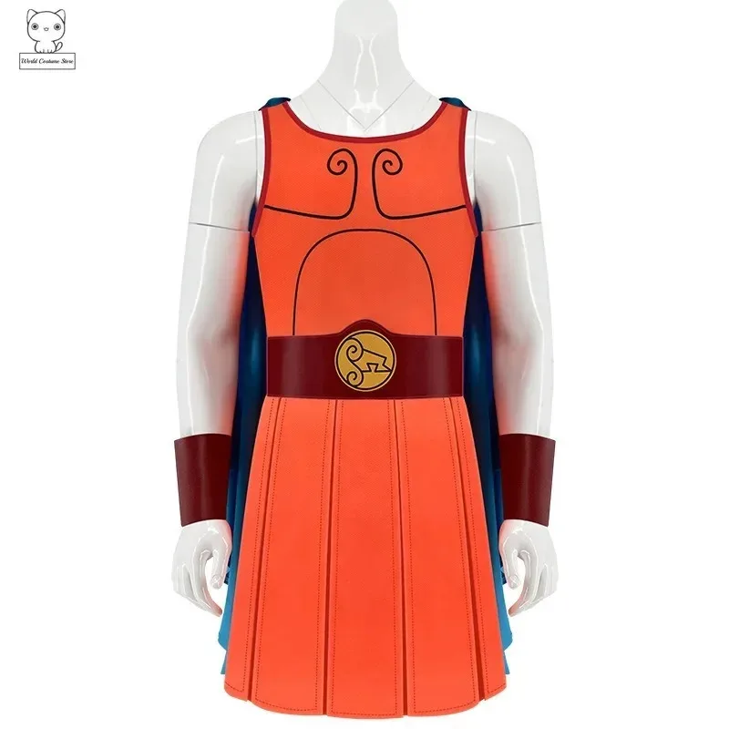 أنيمي هرقل تأثيري حلي فستان بتصميم حالم حتى الكبار الرجال خارقة عباءة كيب موحدة هالوين كرنفال المرحلة أداء جلطة VC #4