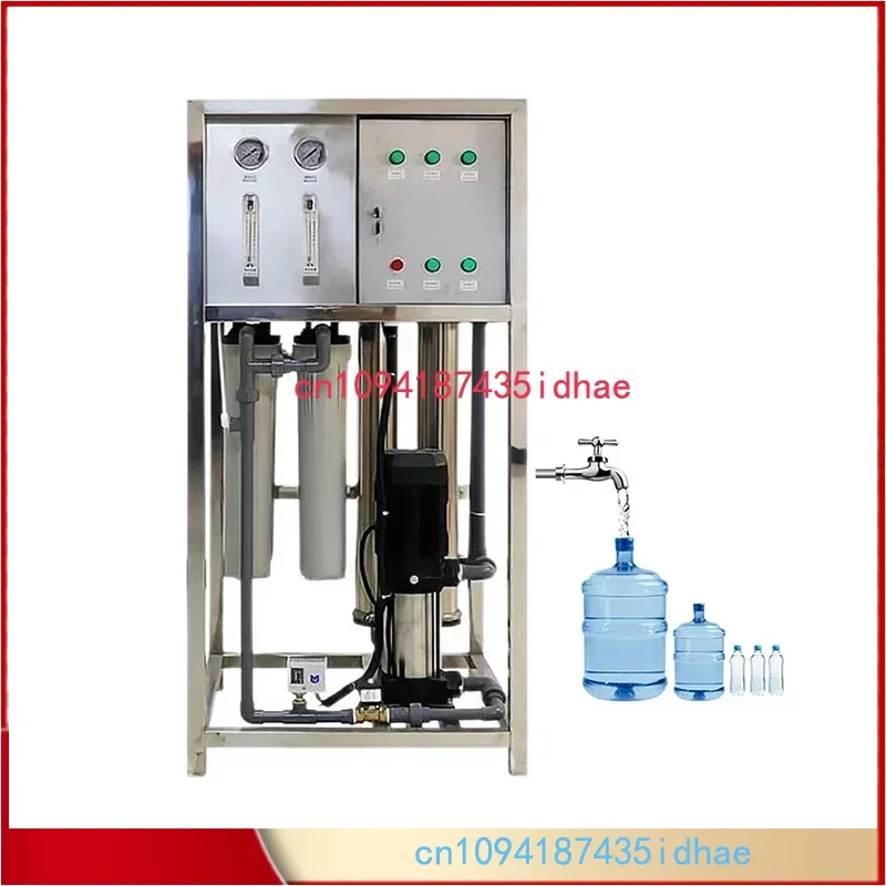 Sistema Ro de agua de 500 litros por hora, tratamiento de agua por ósmosis inversa, precio de planta, mahinery de tratamiento de agua por ósmosis inversa RO