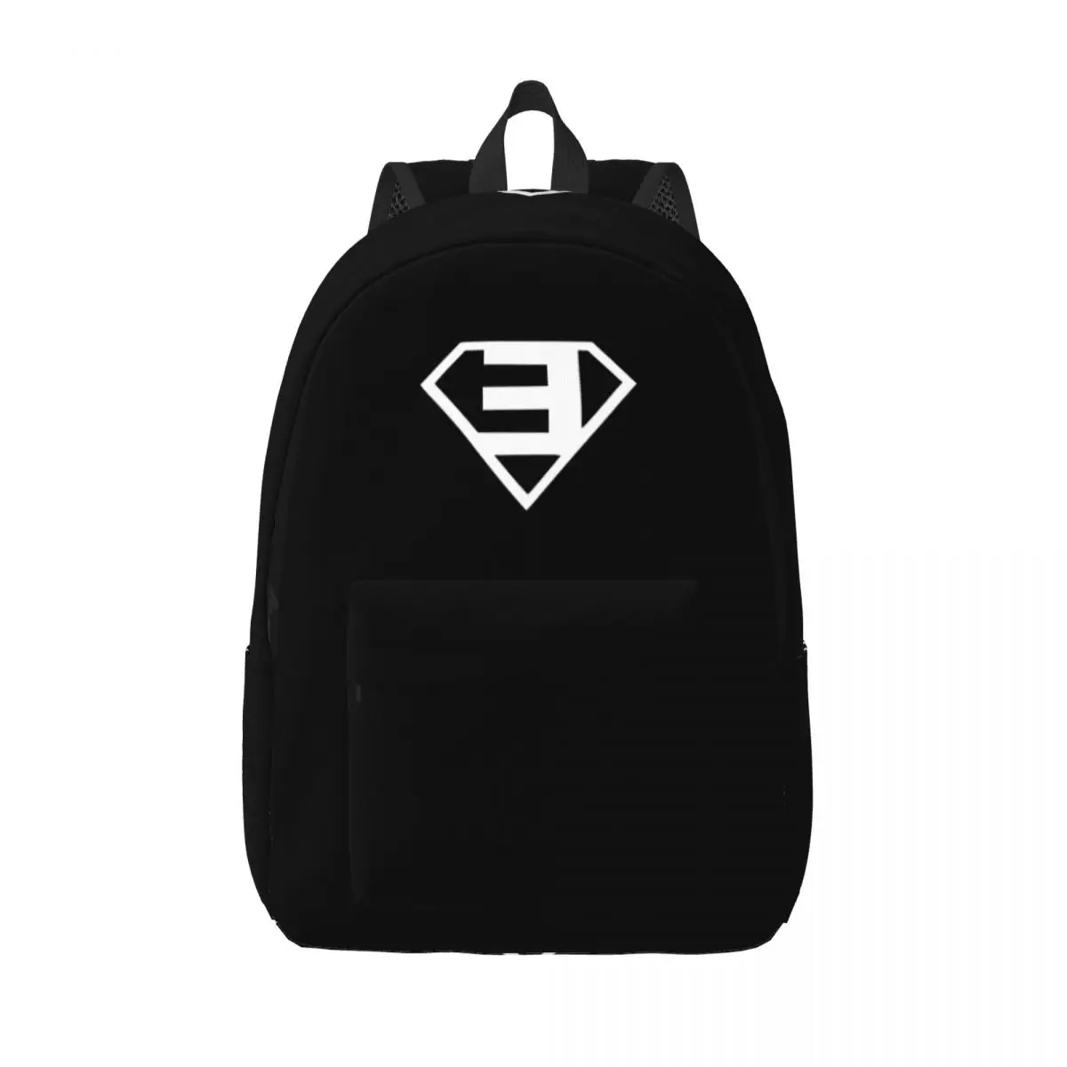 

EMINEM Logo Backpack for Boy Girl Kids Student School Book Bags Rap Hip Hop Canvas Daypack Kindergarten Primary Bag Outdoor