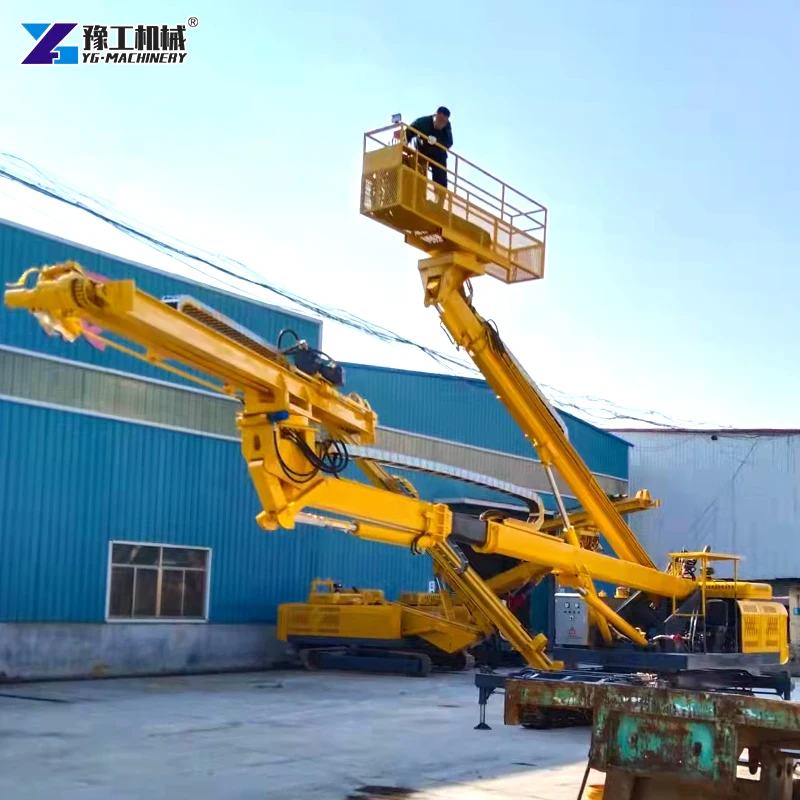 Factory Price Small Anchor Hole Drill Ground Anchor Drilling Rig Machine