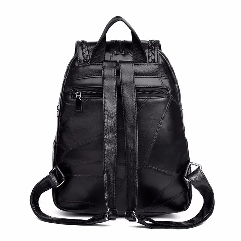 Ladies Backpack Design High Quality Leather Women Bag Fashion School Bag Multifunctional Large Capacity Travel Backpack