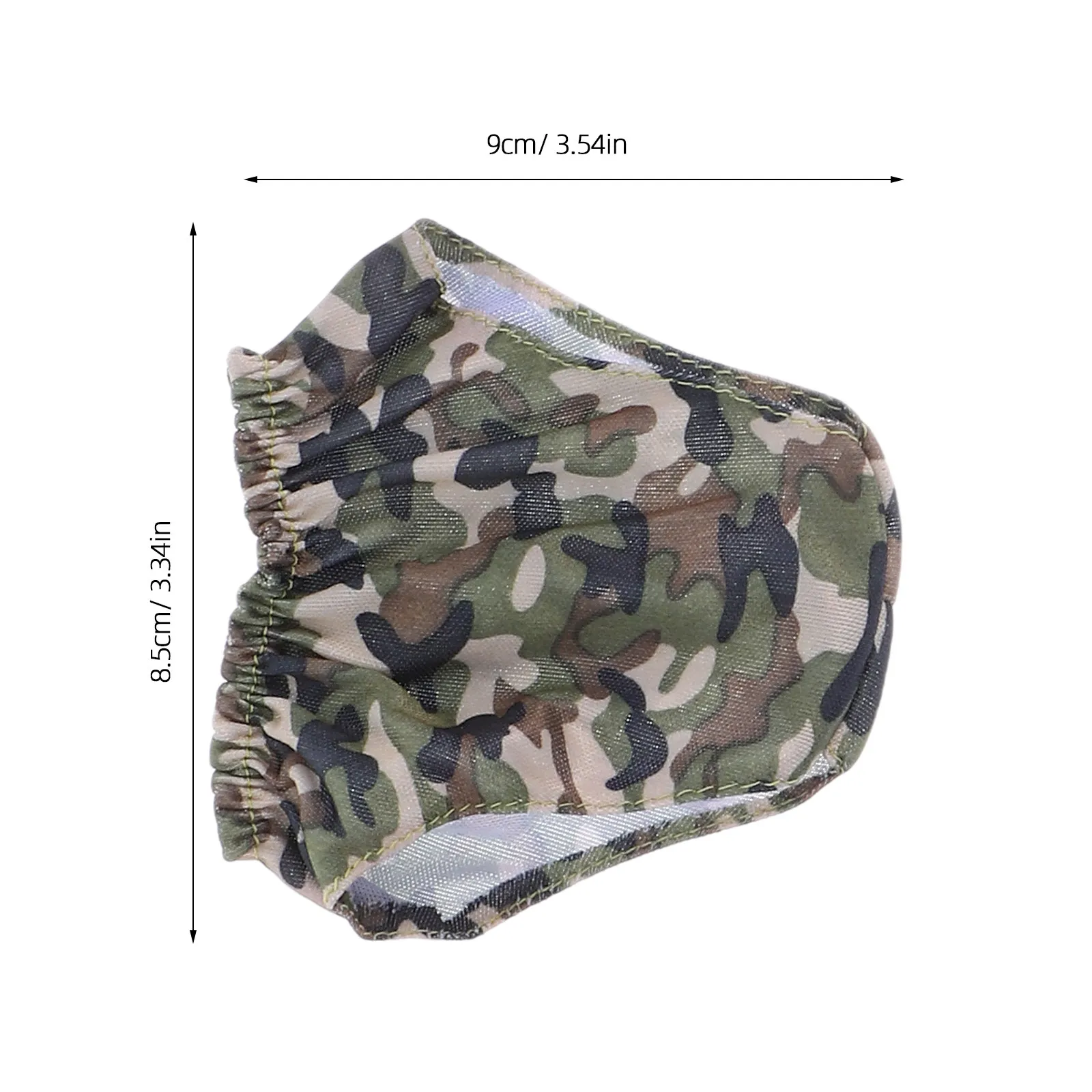 6 個のミニチュア下着 18 インチ用 かわいい洗えるおむつ ロールプレイアクセサリー ファッションドレスアップセット 女の子用 クリエイティブ