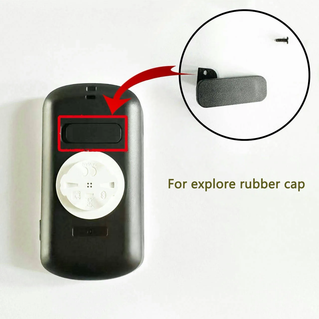 Rubber Cap for Garmin Edge  EXPLORE USB Original Rubber Bottom interface screw Replacement Parts