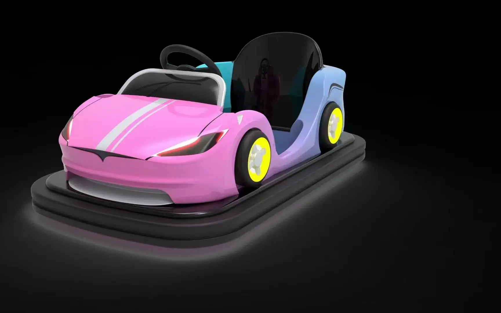 سيارات ممتصة للصدمات مستعملة للملاهي التجارية سيارات ممتصة للنفخ للبيع بطارية 12 فولت تعمل بقطع النقود المعدنية في الأماكن المغلقة مخصصة لمدة 12 شهرًا #6