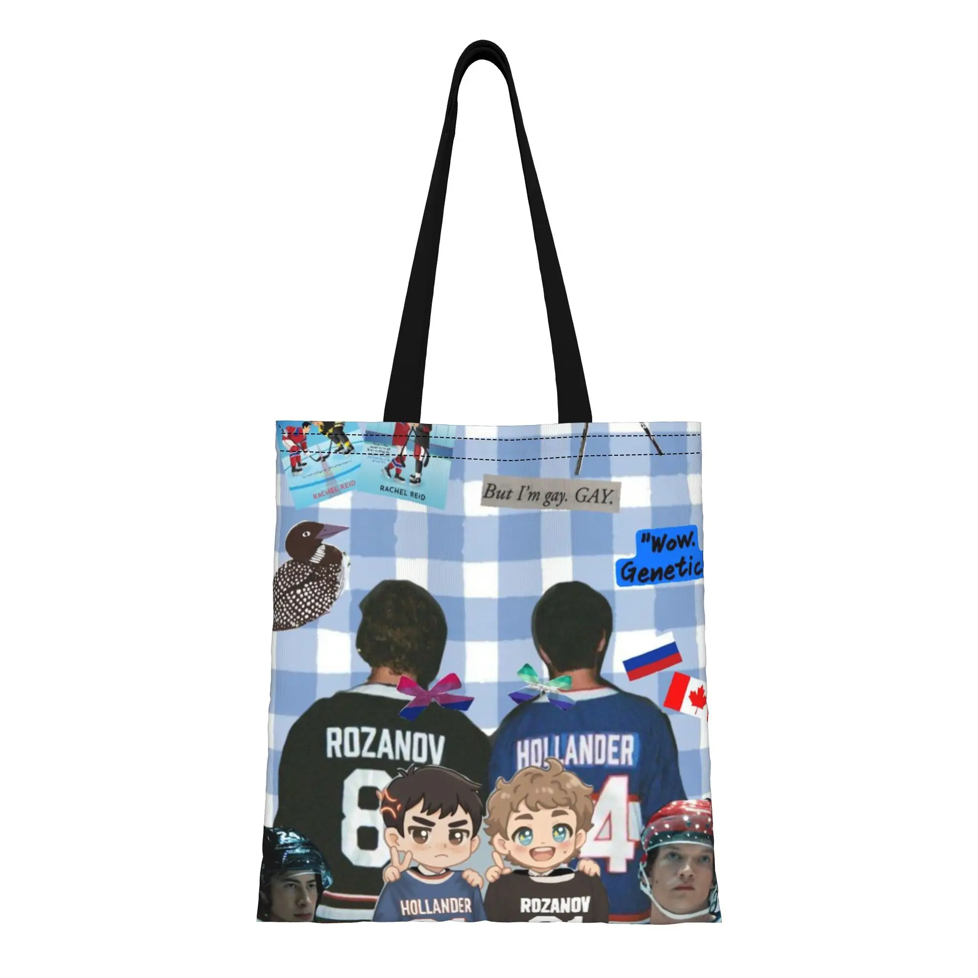 Heated Rivarly81 24 Ilya Shane27 81 24 Canvas Tote Bag Perfect for Grocery Women's Top-Handle Bags