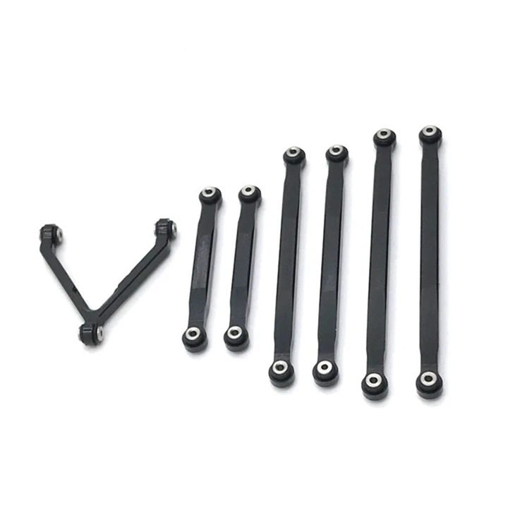 Metal Suspension Links Set Link Rod Linkage Kit for Axial SCX24 90081 1/24 RC Crawler Car Upgrade Parts,2