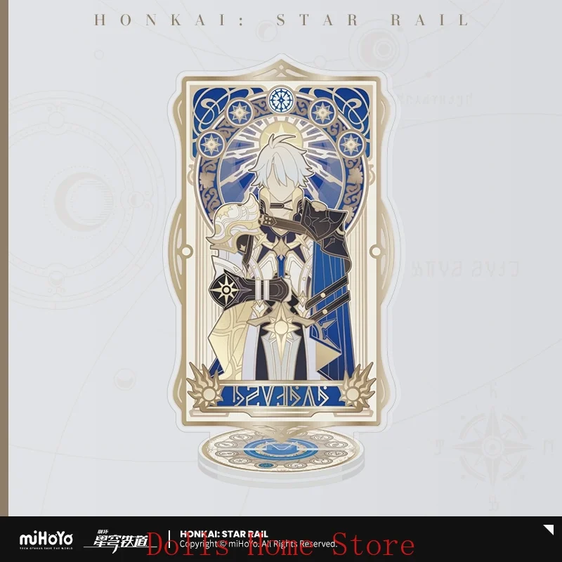 Oficial honkai star rail phainon castorice jogo cosplay rotativo standee anime dos desenhos animados ornamento de mesa presente dos fãs do dia das bruxas