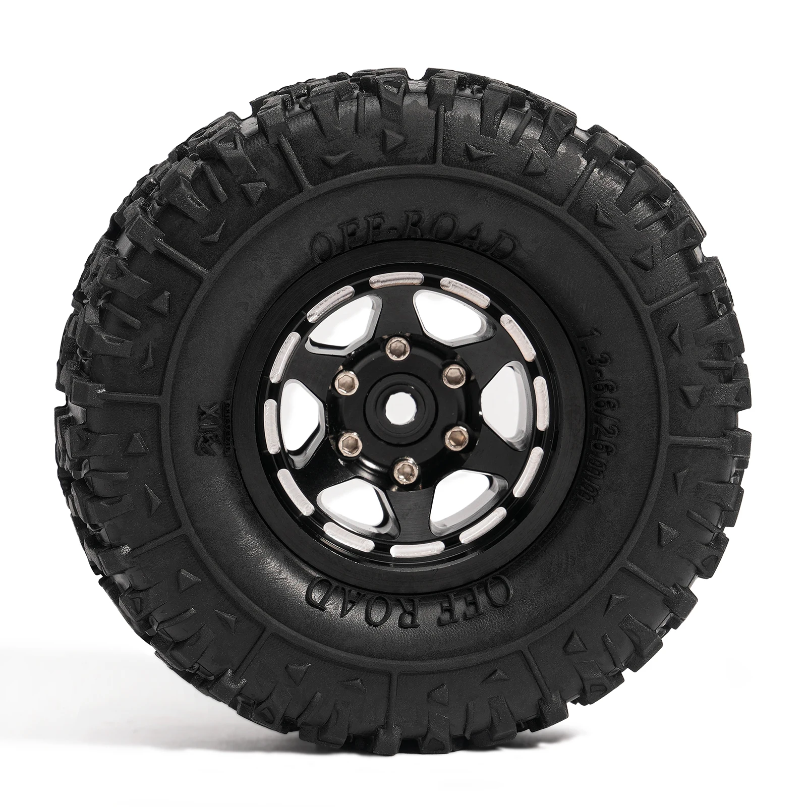 DUSTAIL 1.3인치 휠 타이어 66 x 26mm 스왐프 클로 진흙 지면 타이어 1/18 1/24 RC 크롤러 자동차 업그레이드용 (WT130101)