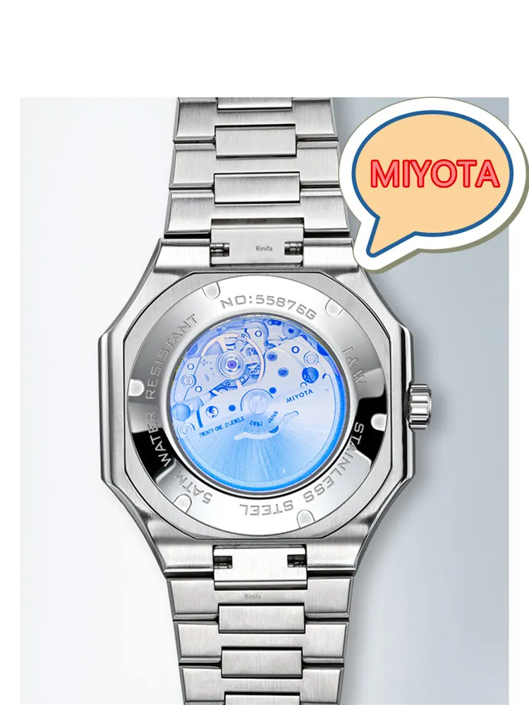 Top Brand Luxury Carnival MIYOTA Automatic Watch for Men High-End Mechanical Mens Watches Multifunction orologio uomo automatico