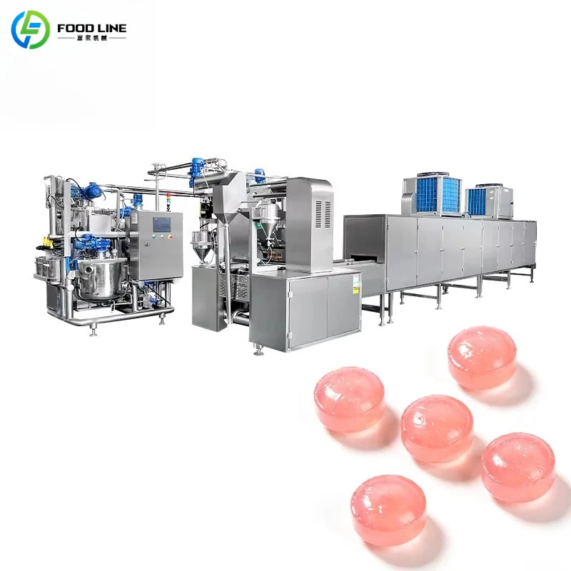 Customized Automatic Hard Candy Production Line, Commercial Sweet Candy Making Machine for Food Factory
