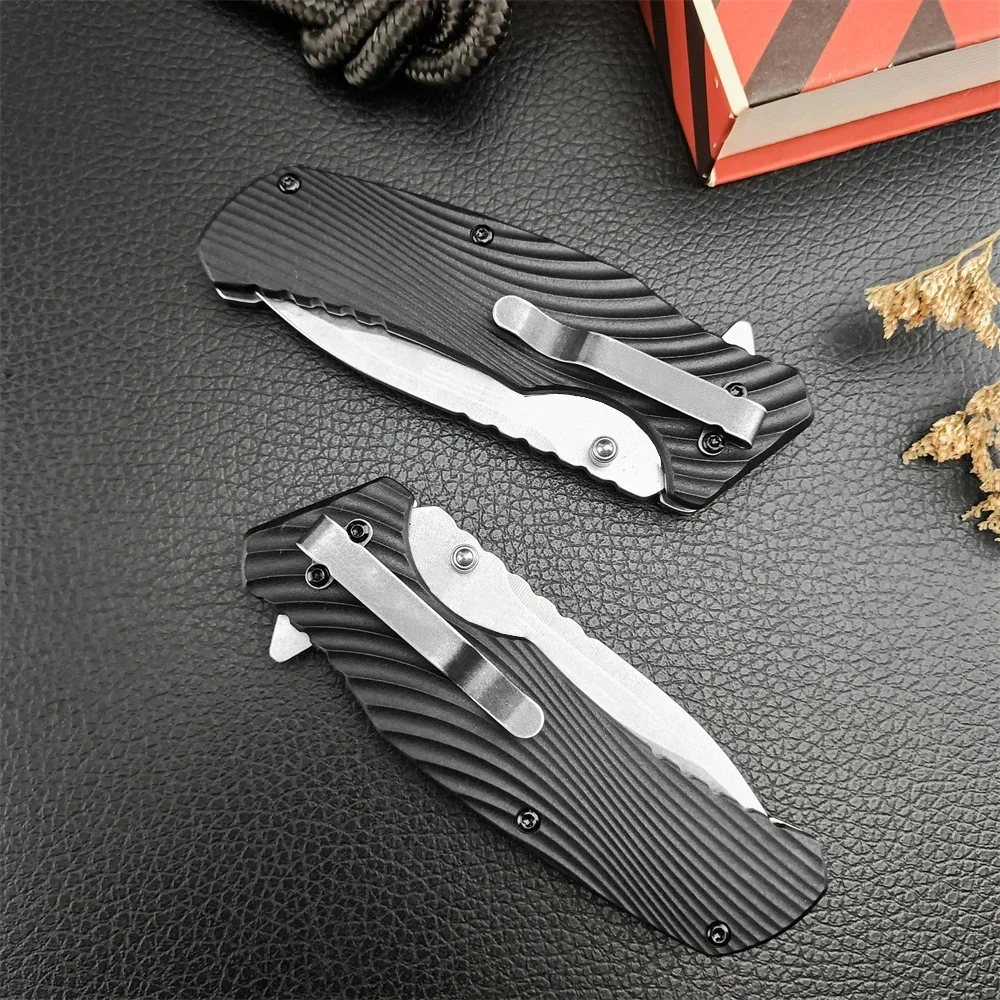 KS 1326 Huddle Tactical Folding Knife 8Cr13Mov Blade Nylon Fiber Handle Assisted Flip Knife Men\'s Camping Hunting Outdoor Knife