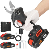 21v Cordless Pruner Lithium Ion Electric Pruning Shears High Efficiency Fruit Tree Bonsai Pruning Tree Cutter