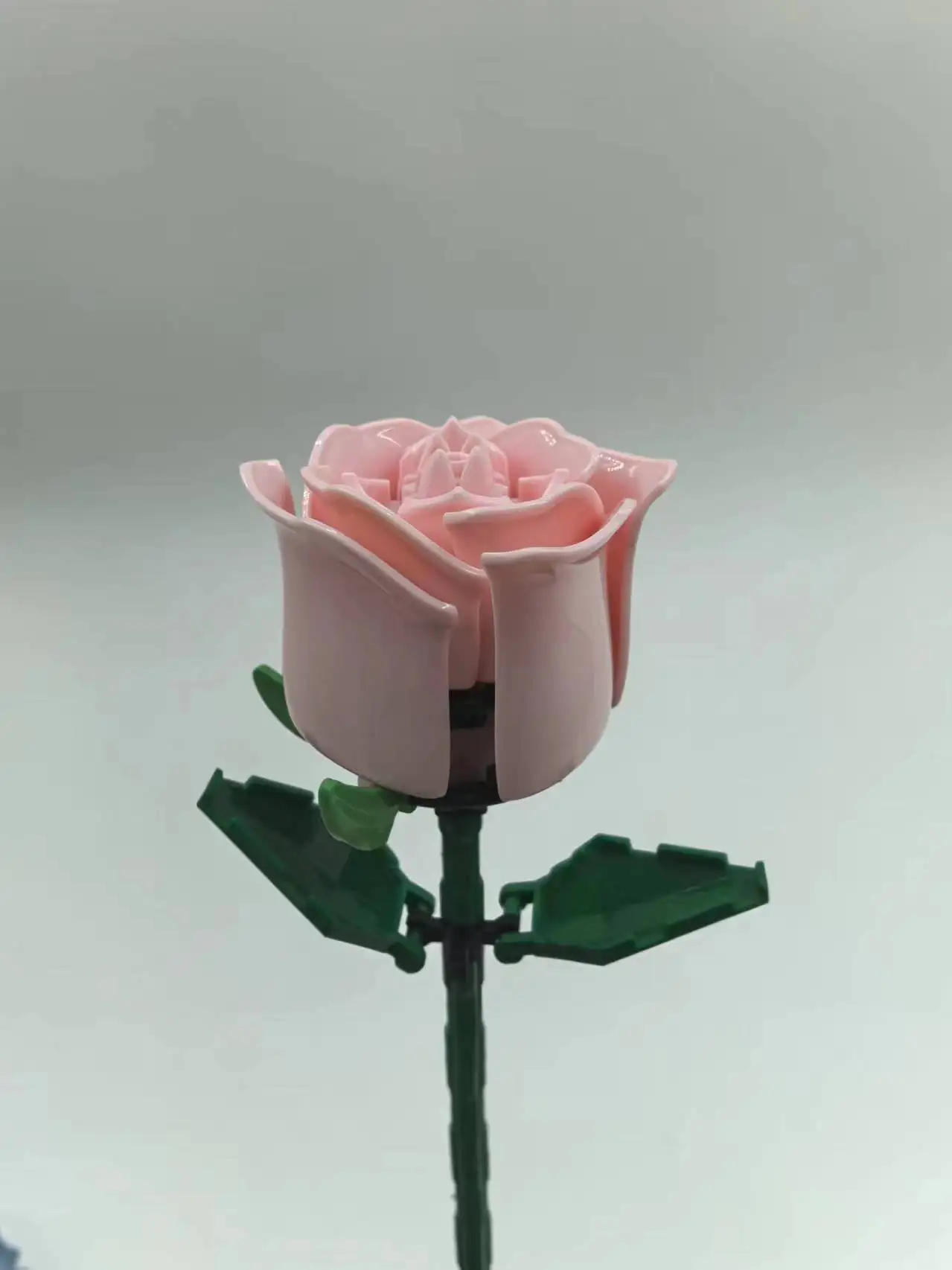 2024 City Creativity Potted Plants Flower Rose Model Building Blocks Home Decoration Assemble Bricks Toys Kids Girl Gifts