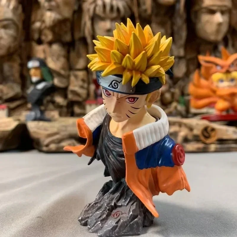 Naruto Uzumaki Naruto animation peripheral creative half-length desktop model decorative ornaments high-looking boy toy gift