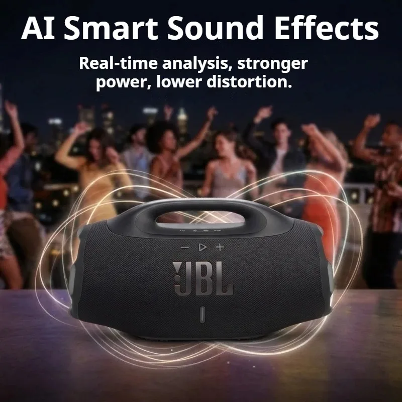 JBL Boombox 4 Bluetooth Speaker IP68 Waterproof Dustproof JBL Pro Sound AI Sound Boost Large Outdoor Party Stereo Audio