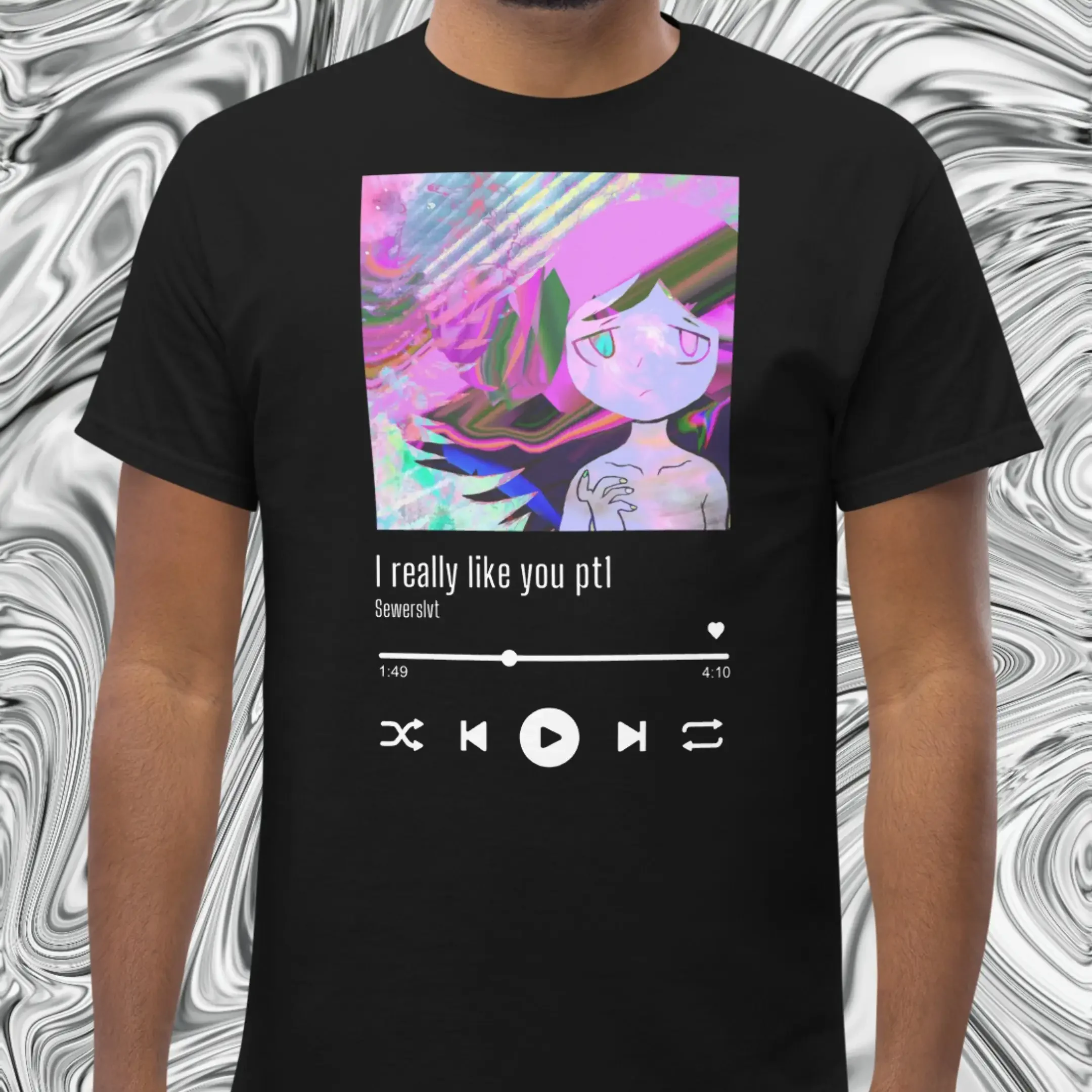 Sewerslvt Irly Music Album T Shirt Music Player Dnb