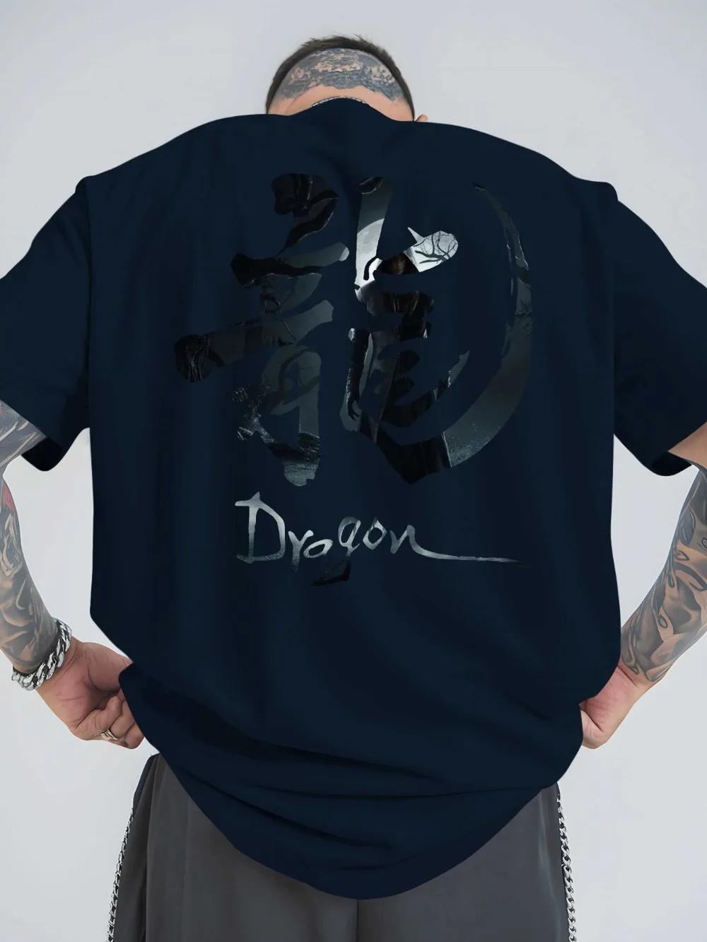 Gulong Totem 3D-Druck Sport Schnelltrocknend Atmungsaktiv Herren T-Shirt Sommer Outdoor Street Fashion Casual Harajuku Y2K Eltern-Kind-Kleidung – Detail 4