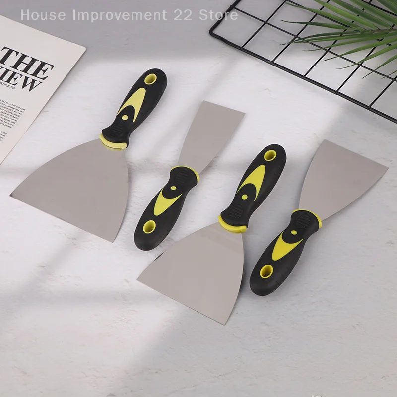 2/3/4/5 Inch Stainless Steel Putty Knife Scraper Shovel Paint Tools Construction Tools Household Industrial Cleaning