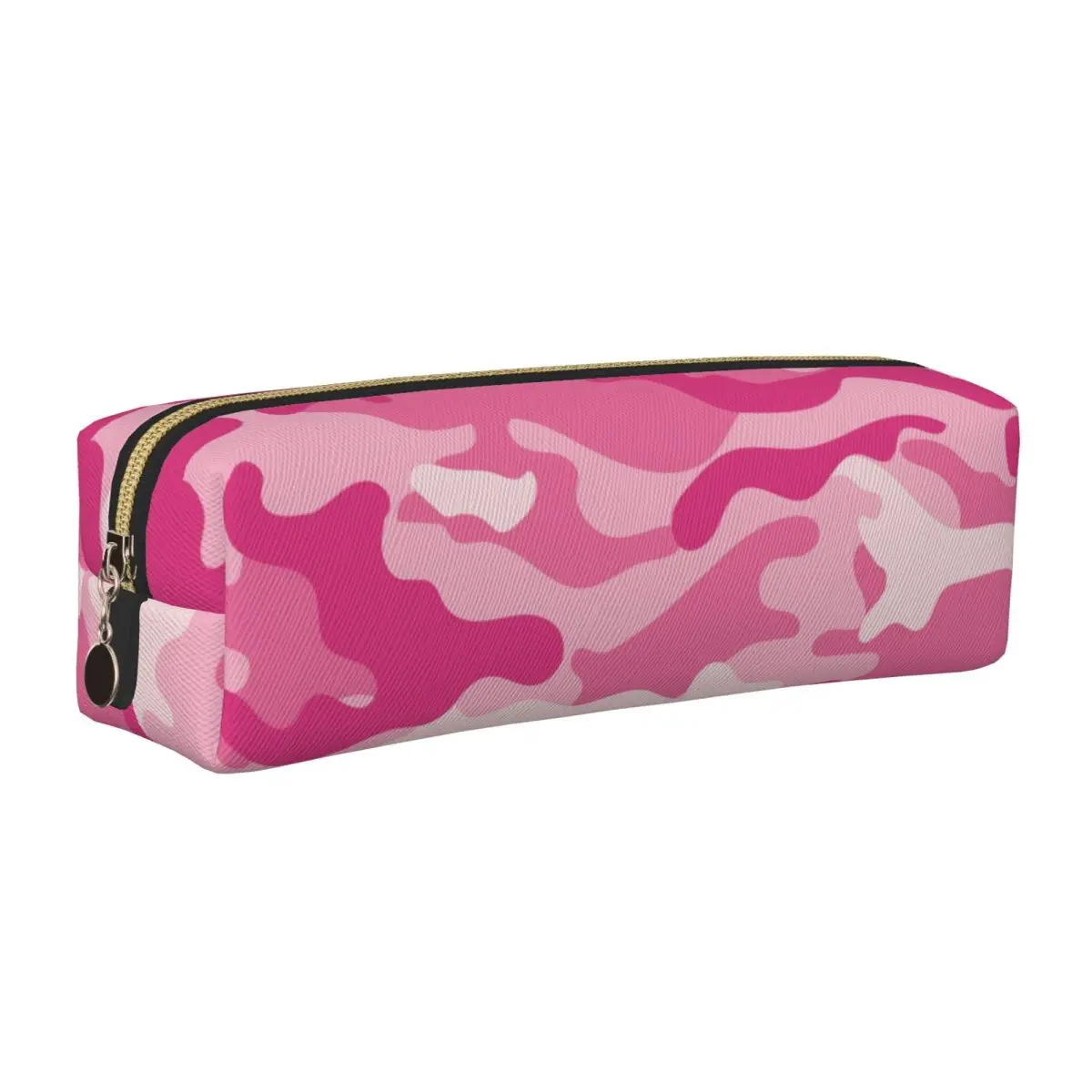 

Pink Camouflage Militarys Pencil Cases Fun Pen Holder Bag Kids Large Storage Students School Cosmetic Pencilcases