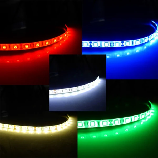 MLGB-5Pcs 10Cm Waterproof Warm White 5050 Led Strip Lights Dc 12V Caravan Boat Car