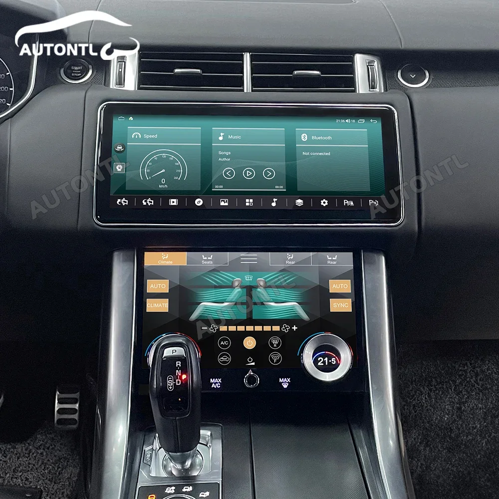 New Upgrade 10 Inch AC Panel For Range Rover Sport L494 2014-2017 Air Condition Board Climate Control Car Radio Touch Screen