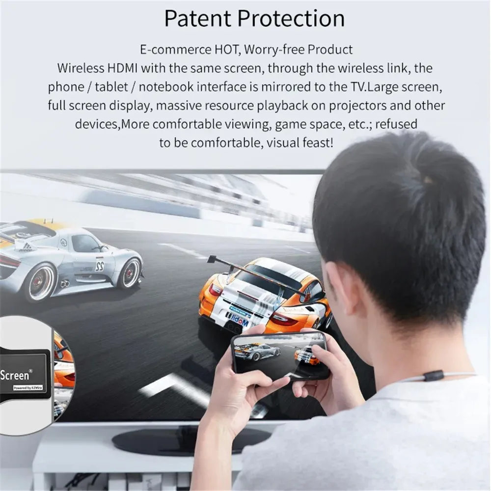 M2 Pro Wifi Wireless TV Stick 1080P HDTV Projector Monitor Mirror Screen Display Receiver Adapter dla IOS Android DLNA Miracast