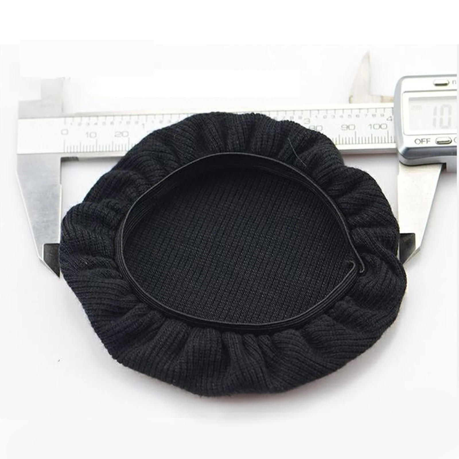 2 Pcs Reusable Headphone Replacement Washable Ear Cup Fabric Headset Ear Pad Dust Cover for 6-11cm Headphone Earpads Durable