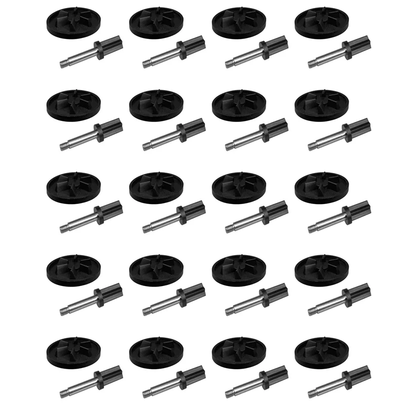 

AT43-20X Blender For Ninja BL610 BL710 Series 72 Oz (9 Cups) Pitcher,Driver Clutch And Drive Pin Stud Kit Set