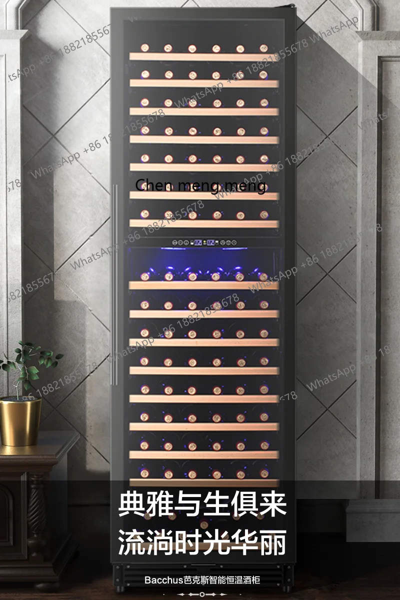 

YC-510 constant temperature wine cabinet commercial air-cooled ice bar embedded double temperature