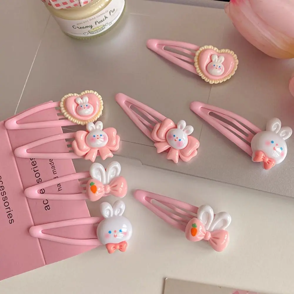 Hair Accessories Cute Hairpin Japanese Rabbit Hair Clip Lovely Hair Clip Pink Hair Ornaments Sweet Barrettes Headdress