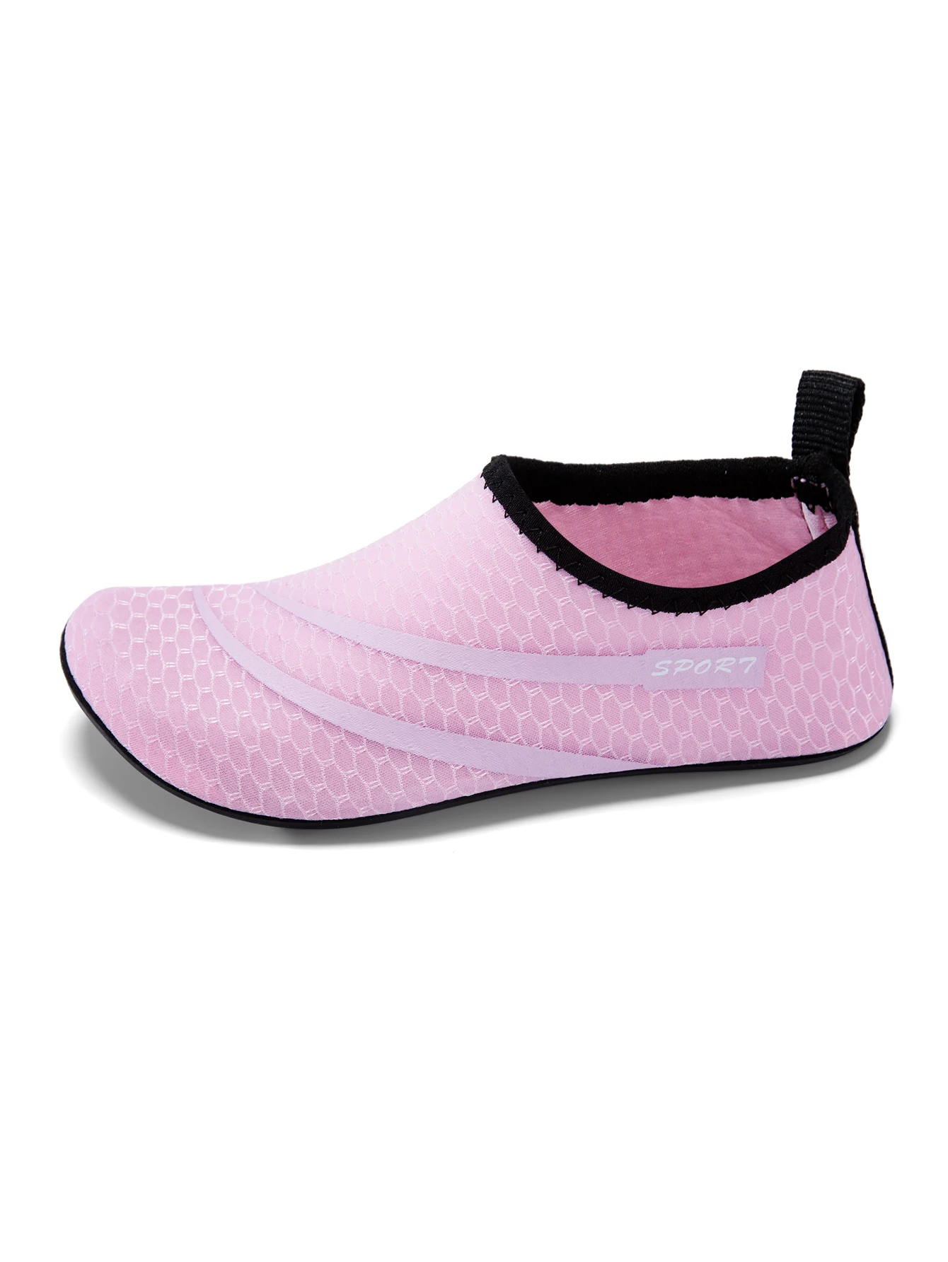 Pink Water Shoes Quick Dry Anti-slip Aqua Socks for Women Men Beach Swimming Yoga Surf Diving image 4