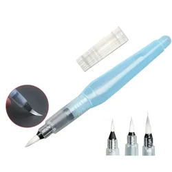 1pc Watercolor Paint Brush Waterbrush Pen Large Capacity Calligraphy Painting Brush Water Tank Storage Pen Art Supplies