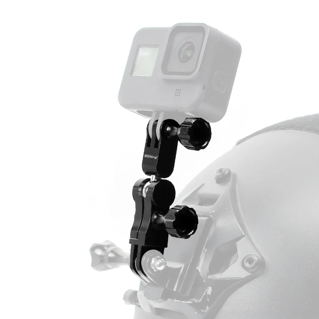 360-Grad-drehbare Gelenk-Adapterhalterung aus Aluminium für Gopro 13 12 XiaoYi SJCAM SJ4000 für Insta360 X4 OSMO Action-Kameraständer – Detail 10