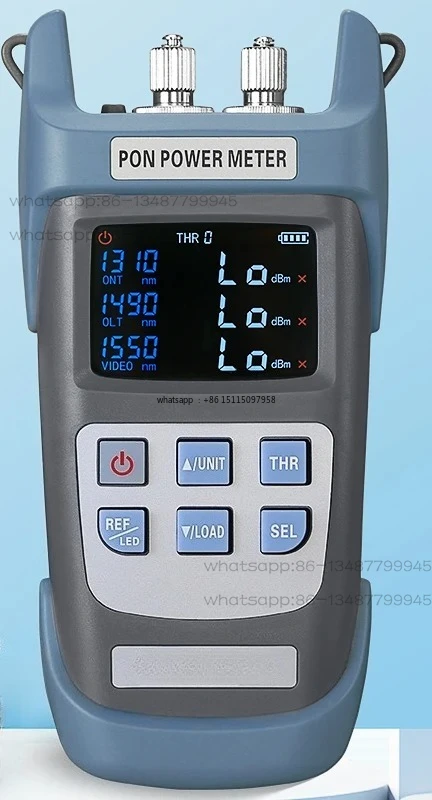AUA-330A/U Handheld Fiber Optical PON Power Meter FTTX/ONT/OLT 1310/1490/1550nm