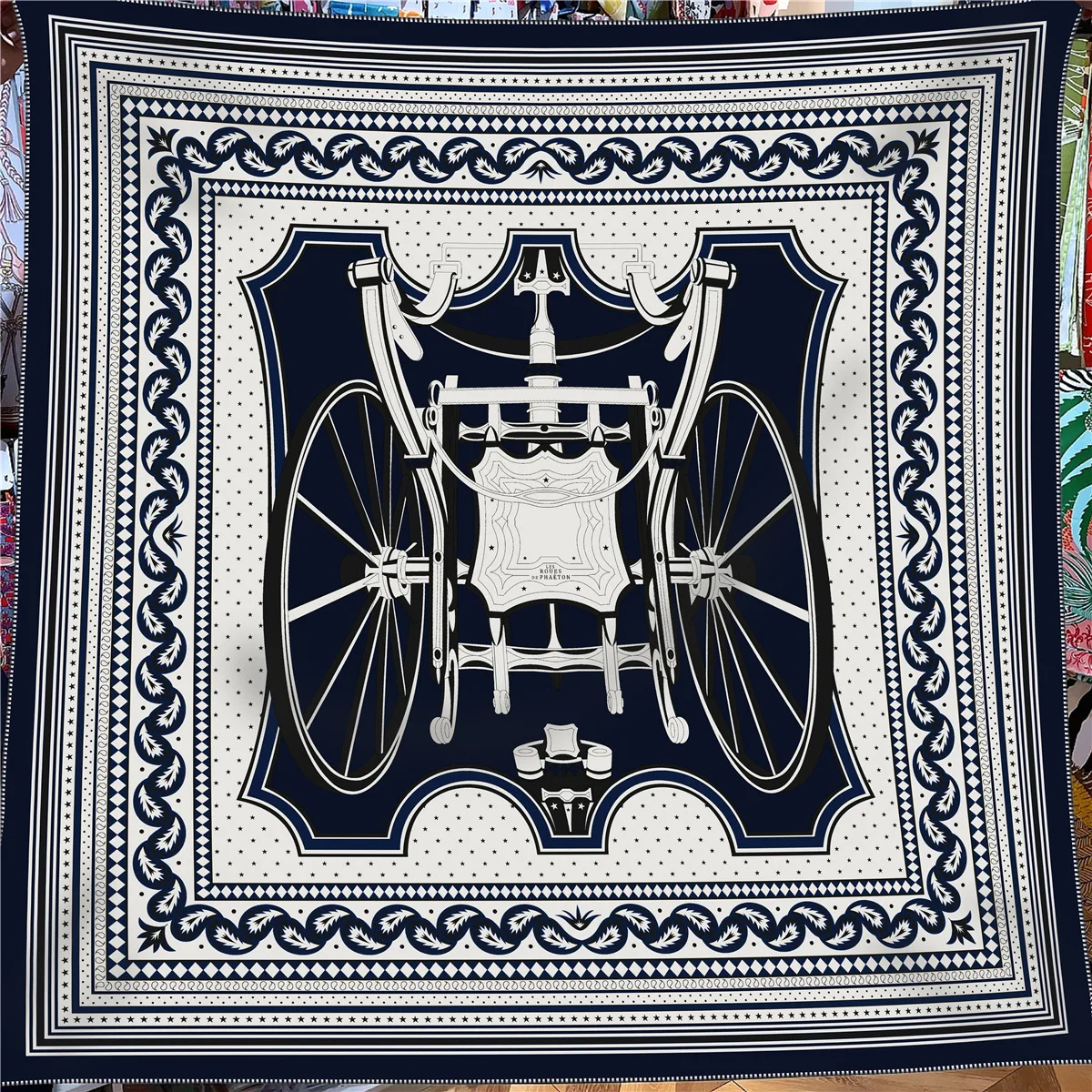 暖かいシルケット女性用スカーフ-30cm-秋冬-幾何学模様ストライプ-バギースタイル-大判ショール-装飾的でファッショナブルな多機能