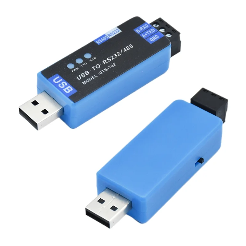 A13E-USB - RS485/RS232 通信モジュール シリアルポートラインコンバータ 双方向半二重通信機能