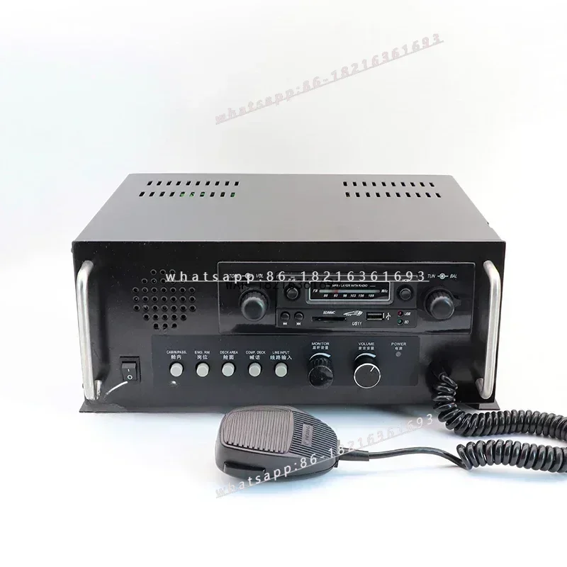 GOOD2026 Marine Public Address Host HK D - 25/50/100 C/D/Q Embedded Desktop Remote Control Station Speaker CCS Certificate