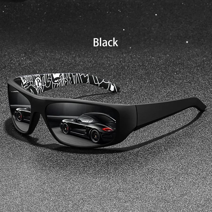 Modische Vintage-Muster Angeln Radfahren Sport-Sonnenbrille für Männer und Frauen Eyewear zum Laufen Bergsteigen Sport Herren Sonnenbrillen – Detail 6