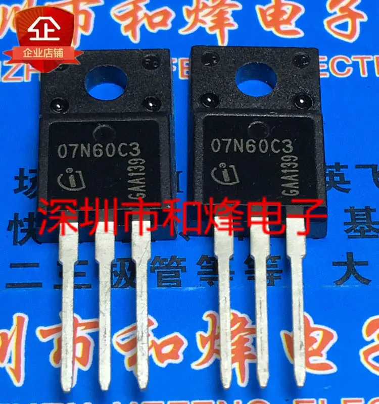 

20 шт./лот 07N60C3 SPA07N60C3 TO-220F 650 В 7,3 А