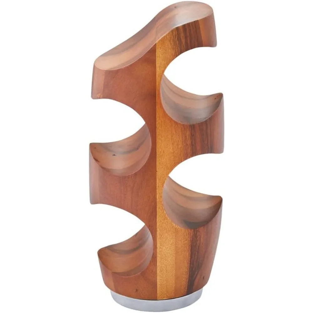 

Винная стойка Vie | Настольная винная полка 4-бутылка | Держатель для бутылок вина для отдельно стоящего барного стола