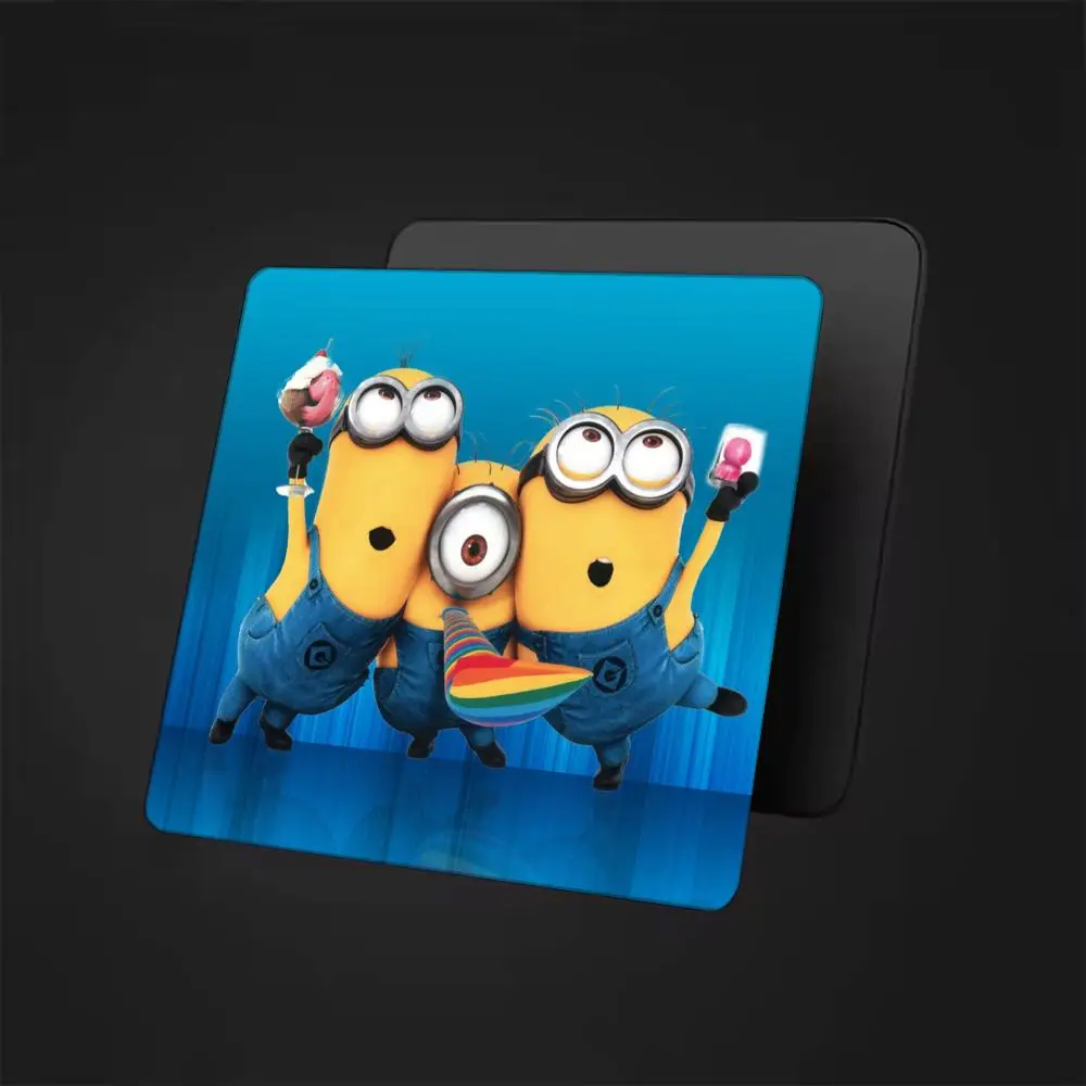 Cute Yellow M-MinionS Mouse Pad Cartoon rubber Small mouse pad desktop computer office keyboard e-sports ROGs game