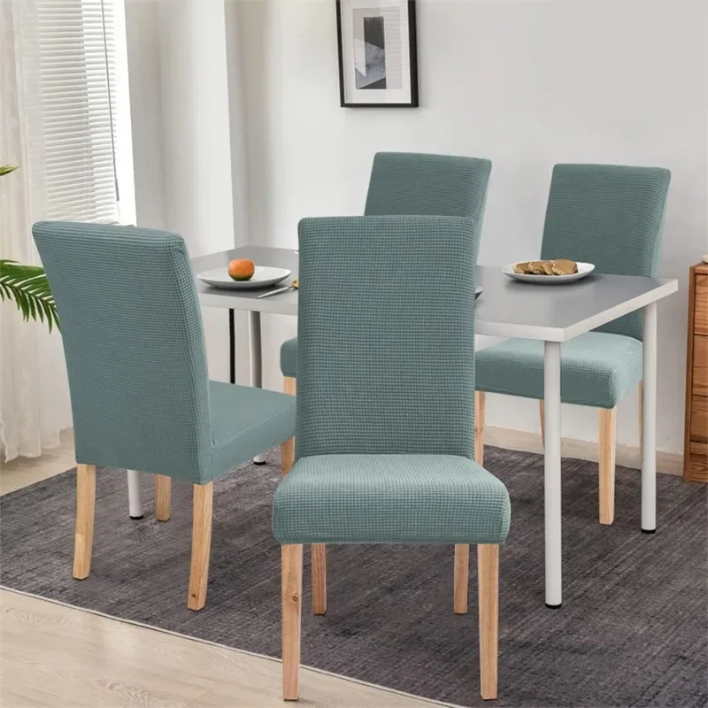 Adjustable Dining Chair Covers Washable Protective Dining Room Elastic for Chairs for Banquets Office Home Restaurant Bar