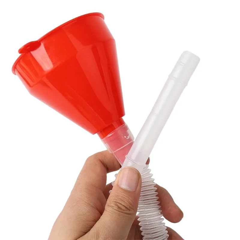 Refueling Funnel Motorcycles Filling Engine Multi-Function Car Refuel Oil Funnel Change Fill Transfer Tool - Image 6