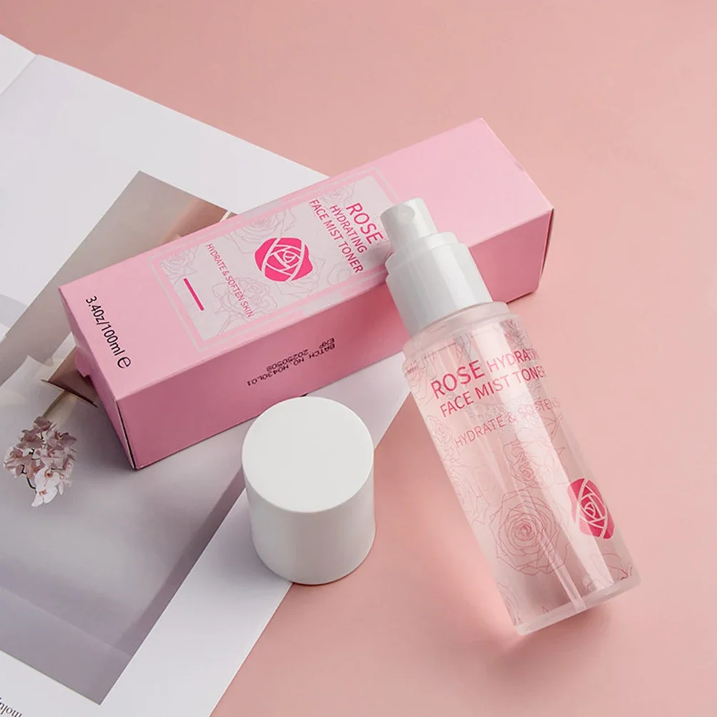100 ml Private Label Toning Custom Bulk Rose Essence Ceramid Hefe Feuchtigkeitscreme Toner Gesichtspflege Nasskompresse Make-up Foundation