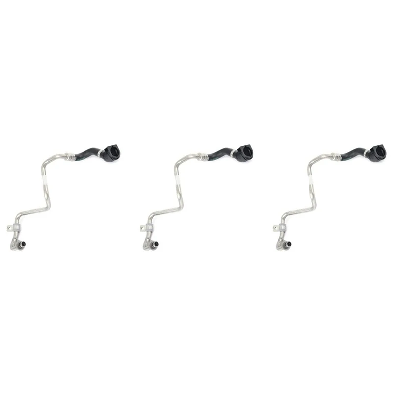 

3 Piece Turbocharger Coolant Return Line For BMW F20 F30 G30 X3 X4 125I 330I 11537643226