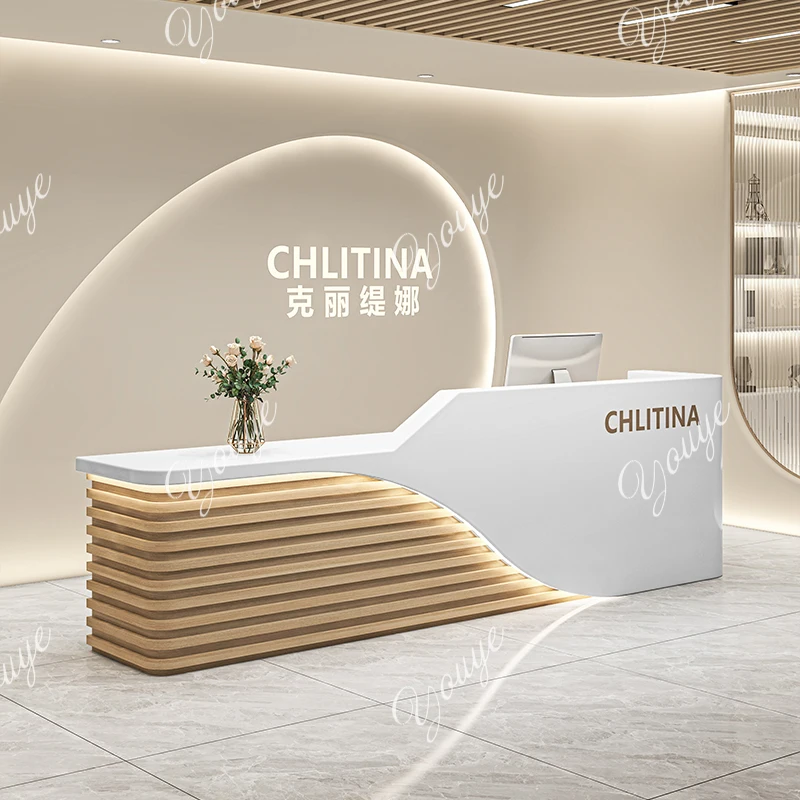 New checkout page Beauty salon Clothing store Company reception desk Bar training institution