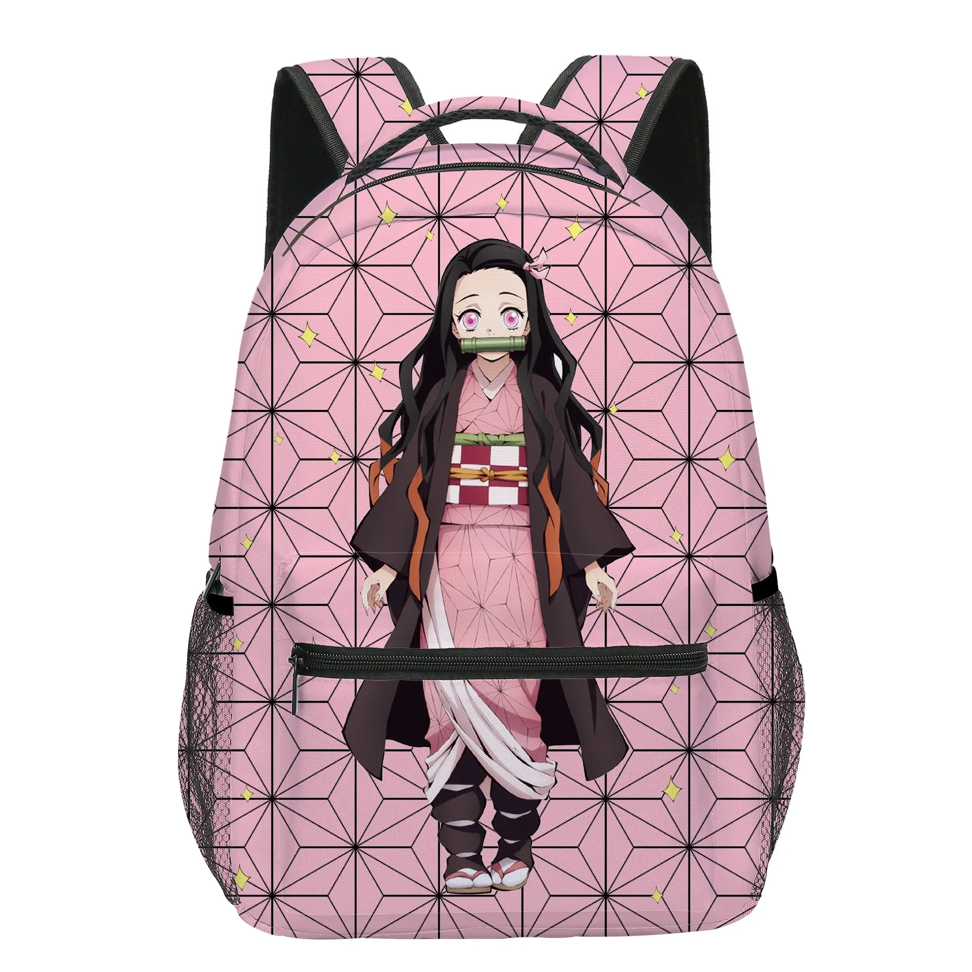 Anime Ghost Slayer Schoolbag Elementary School Student Backpack Junior High School Student Backpack Cartoon School Bag Mochila