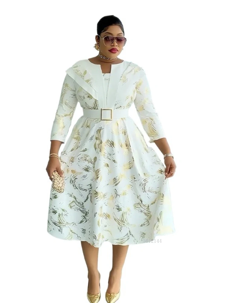 

2025 г., женская повседневная одежда в африканском стиле, летнее платье больших размеров на день рождения, Турция, роскошное винтажное платье для вечеринки и свадьбы, Africains Femme